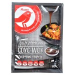 Соус перечный АШАН Красная птица азиатский черный перец, 80 г (kastd)