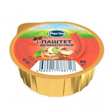 Паштет Perva Деликатесный с говяжьей печенью, 95 г (kastd) в магазинах Ашан