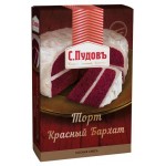 Смесь для выпечки С.Пудовъ торт Красный бархат, 400 г (kastd)