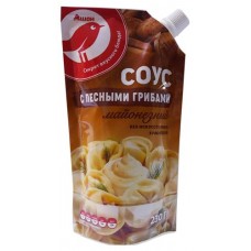Соус майонезный АШАН Красная птица с лесными грибами, 230 г (kastd) в магазинах Ашан