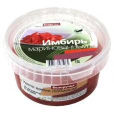 Имбирь Белоручка маринованный, 400 г (kastd) в магазинах Ашан