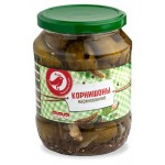 Корнишоны АШАН Красная птица маринованные, 680 г (kastd)