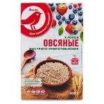 Хлопья овсяные АШАН Красная птица, 400 г (kastd)
