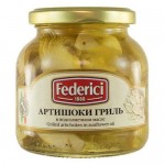 Артишоки Federici гриль в подсолнечном масле, 280 г (kastd)