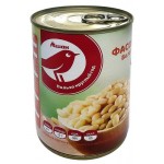 Фасоль белая АШАН Красная птица натуральная, 400 г (kastd) Фасоль белая АШАН Красная птица натуральная, 400 г (kastd)