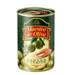 Оливки Maestro de Oliva с семгой, 300 г (kastd)