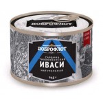 Сардина атлантическая Доброфлот Иваси натуральная, 245 г (kastd)