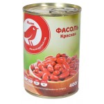 Фасоль красная АШАН Красная птица, 400 г (kastd)