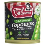 Горошек зеленый Фрау Марта, 310 г (kastd) Горошек зеленый Фрау Марта, 310 г (kastd)