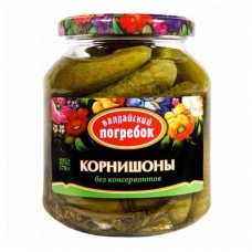 Корнишоны Валдайский Погребок маринованные, 350 мл (kastd) в магазинах Ашан