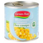 Кукуруза Green Ray без сахара, 425 г (kastd)
