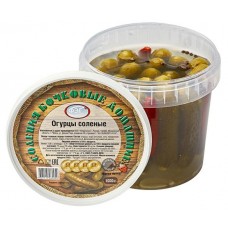 Огурцы ФЭГ соленые, 1 кг (kastd) в магазинах Ашан