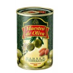 Оливки Maestro de Oliva с миндалем, 300 г (kastd)