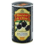 Маслины Maestro de Oliva Selected без косточки, 360 г (kastd)