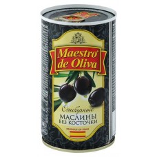 Маслины Maestro de Oliva Selected без косточки, 360 г (kastd) в магазинах Ашан