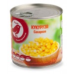 Кукуруза сахарная АШАН Красная птица, 340 г (kastd) Кукуруза сахарная АШАН Красная птица, 340 г (kastd)