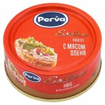 Паштет Perva Extra Охотничий с мясом оленя, 90 г (kastd)
