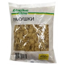 Макаронные изделия Каждый День Ракушки, 400 г (kastd) в магазинах Ашан