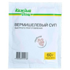 Суп вермишелевый Каждый день грибной, 60 г (kastd) в магазинах Ашан