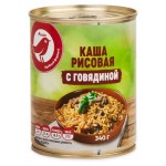 Каша АШАН Красная птица рисовая с говядиной, 340 г (kastd) Каша АШАН Красная птица рисовая с говядиной, 340 г (kastd)