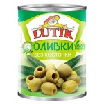 Оливки LUTIK без косточки, 280 мл (kastd)
