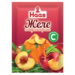 Желе десертное Haas со вкусом персика, 50г (kastd) Желе десертное Haas со вкусом персика, 50г (kastd)