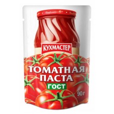 Паста томатная КУХМАСТЕР, 90 г (kastd) в магазинах Ашан