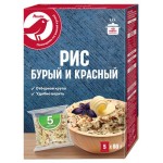 Рис АШАН Красная птица бурый и красный, 400 г (kastd)