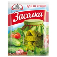 Приправа Трапеза Для засолки огурцов, 30 г (kastd) в магазинах Ашан