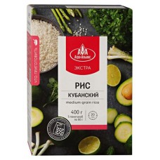 Рис Агро-Альянс кубанский в пакетиках для варки, 5x80 г (kastd) в магазинах Ашан