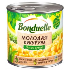 Кукуруза BONDUELLE молодая, 170 г (kastd) в магазинах Ашан