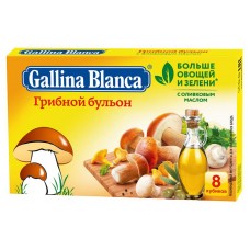Бульонные кубики Gallina Blanca Грибной бульон, 80 г (kastd) в магазинах Ашан