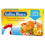 Бульон куриный Gallina Blanca с пониженным содержанием соли, 80 г (kastd)
