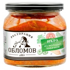 Икра из кабачков Ресторация обломов, 420 г (kastd) в магазинах Ашан