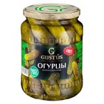 Огурцы Gustus маринованные, 680 г (kastd)