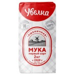 Мука Увелка пшеничная 1 сорт, 2 кг (kastd)