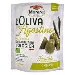 Оливки Monini BIO SantAgostino с косточкой, 150 г (kastd)