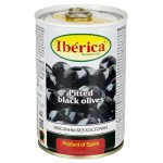 Маслины черные Iberica без косточек, 420 г (kastd)