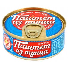 Паштет из тунца Вкусные консервы, 100 г (kastd) в магазинах Ашан