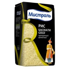 Рис Мистраль Басмати Gold, 500 г (kastd) в магазинах Ашан