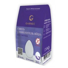 Смесь сухая Garnec Заменитель яйца без глютена, 200г (kastd) в магазинах Ашан