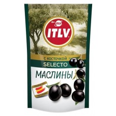 Маслины ITLV с косточкой Selecto, 165 г (kastd) в магазинах Ашан