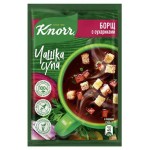 Суп заварной Knorr быстрорастворимый Борщ с сухариками 14,8 г (kastd)