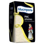 Рис среднезерный Мистраль Арборио, 500 г (kastd)