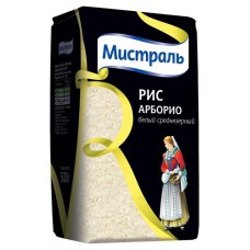 Рис среднезерный Мистраль Арборио, 500 г (kastd) в магазинах Ашан