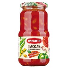 Фасоль Пиканта печеная в аджике, 470 г (kastd) в магазинах Ашан