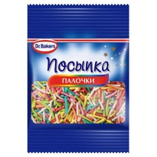 Посыпка Dr.Oetker цветные палочки, 10 г (kastd) в магазинах Ашан