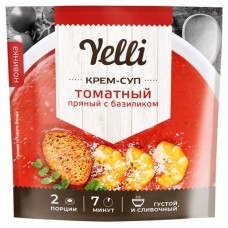 Крем-суп Yelli томатный пряный с базиликом, 70 г (kastd) в магазинах Ашан