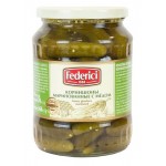 Корнишоны Federici с медом, 720 мл (kastd)