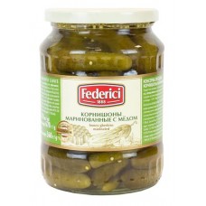 Корнишоны Federici с медом, 720 мл (kastd) в магазинах Ашан